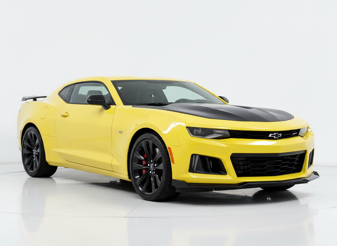 2022 Chevrolet Camaro SS 1LE in Shock Yellow