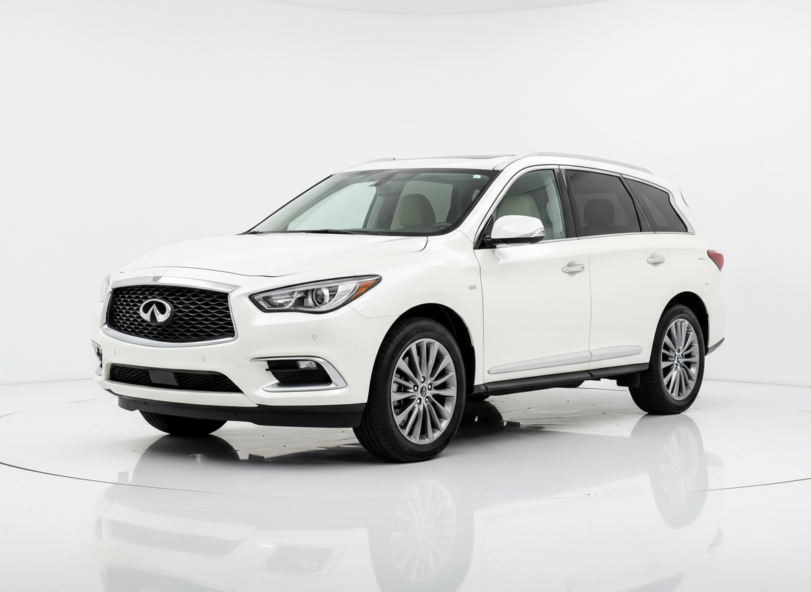 2021 Infiniti QX60 Luxe in Majestic White