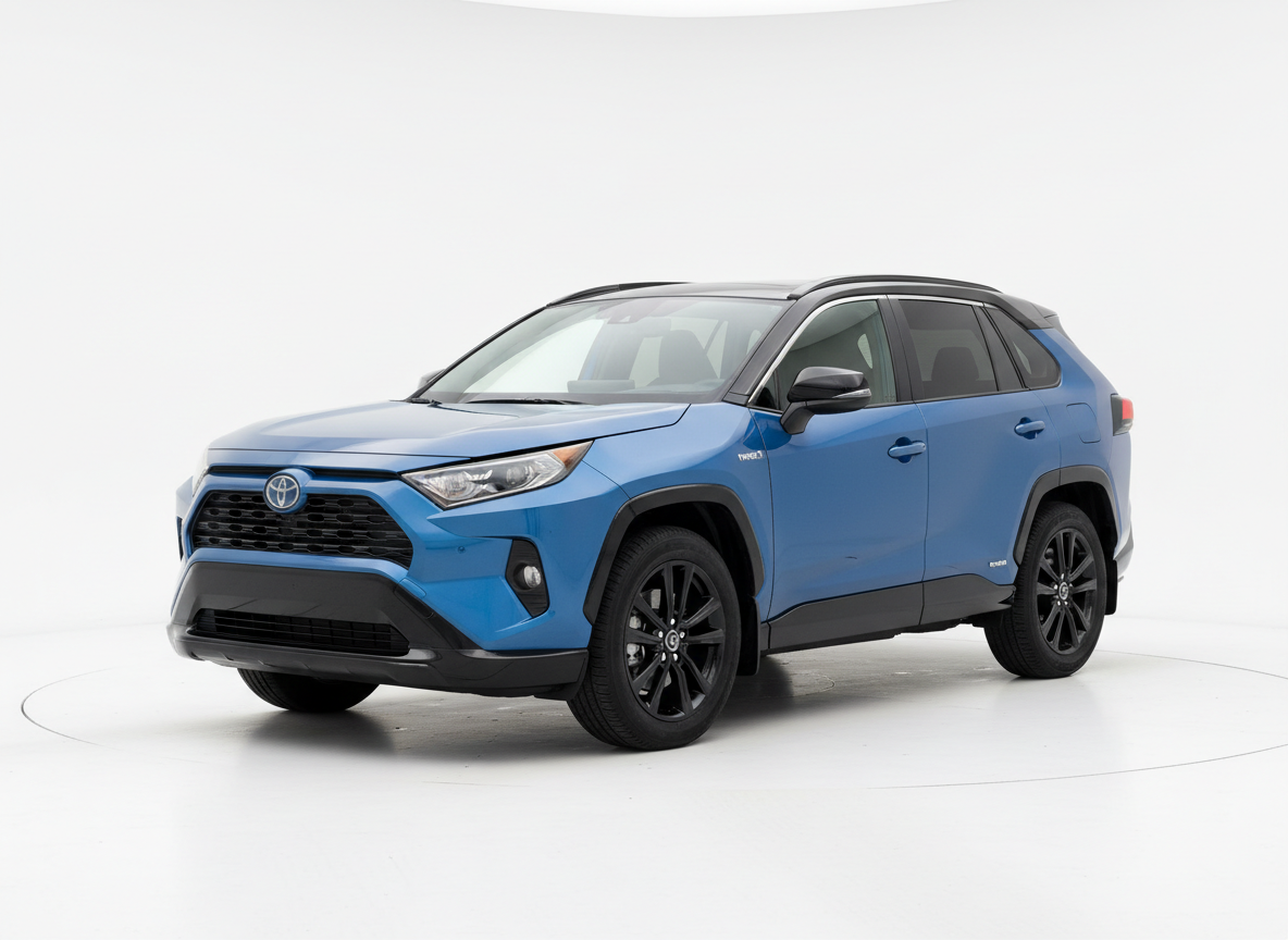 2022 Toyota RAV4 XSE Hybrid in Blue Flame
