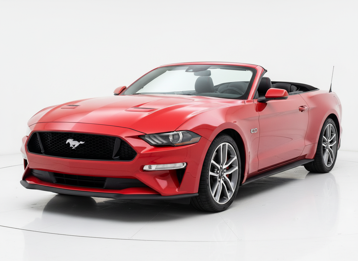 2022 Ford Mustang GT Premium Convertible in Race Red