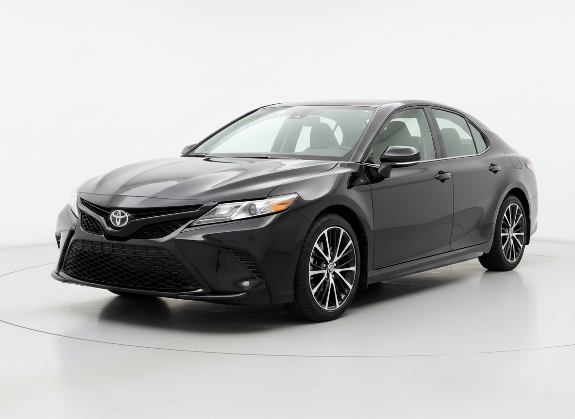 2021 Toyota Camry XSE in Midnight Black