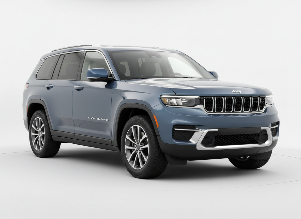 2021 Jeep Grand Cherokee L Overland in Slate Blue Pearl
