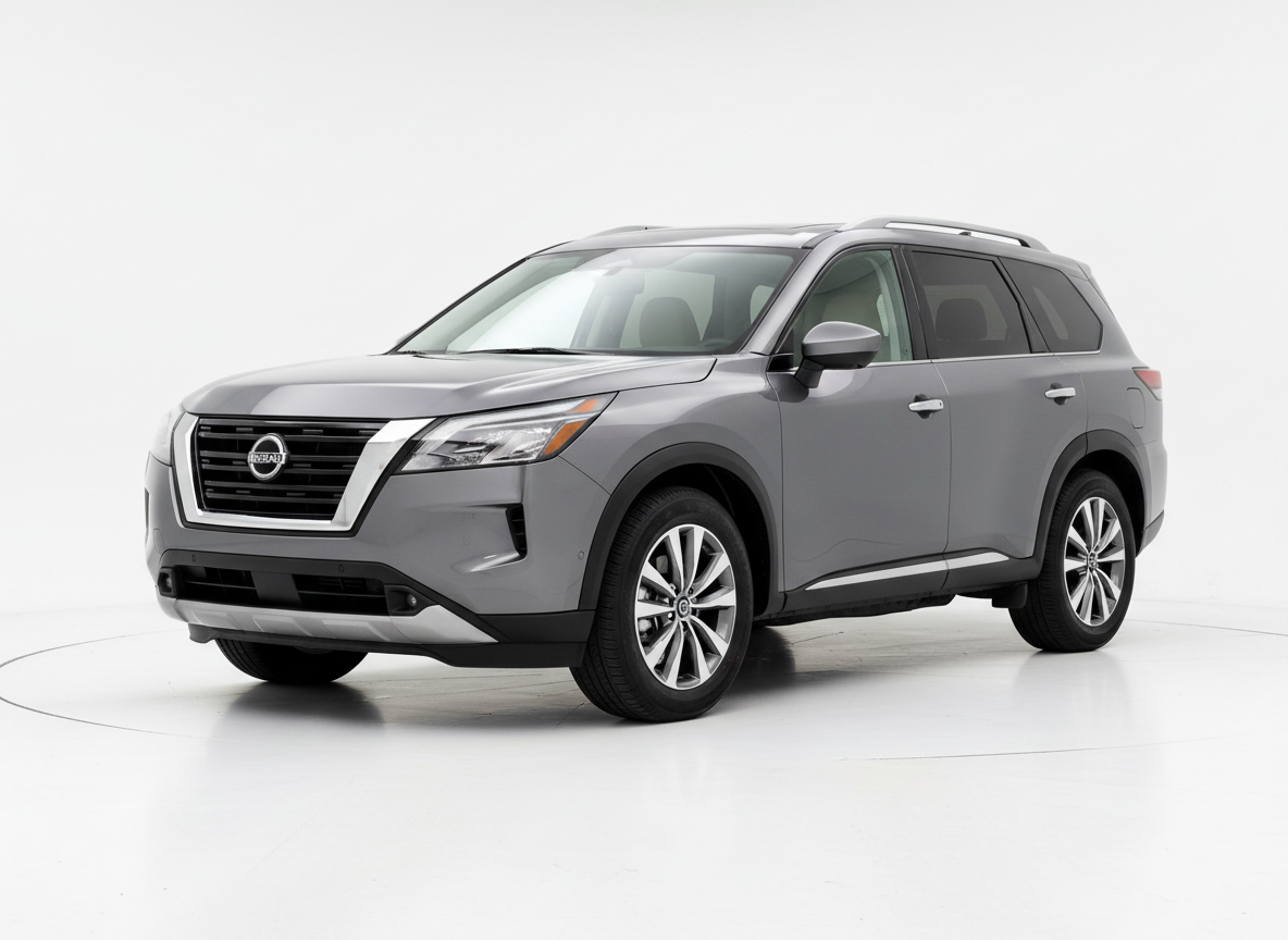 2022 Nissan Pathfinder Platinum in Gun Metallic