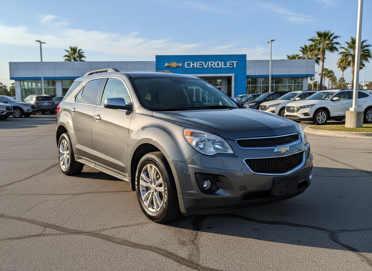 2012 Chevrolet Equinox – Gray front and side view