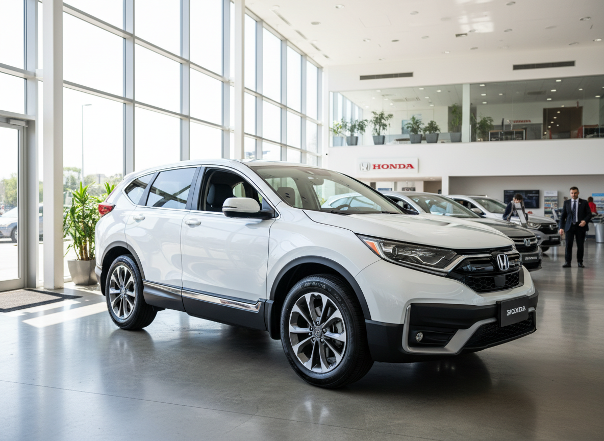 2022 Honda CR-V in white