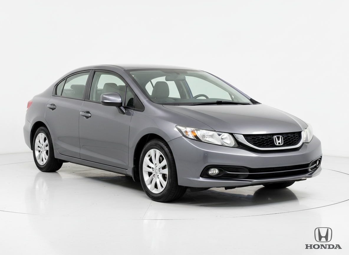 2012 Honda Civic in gray