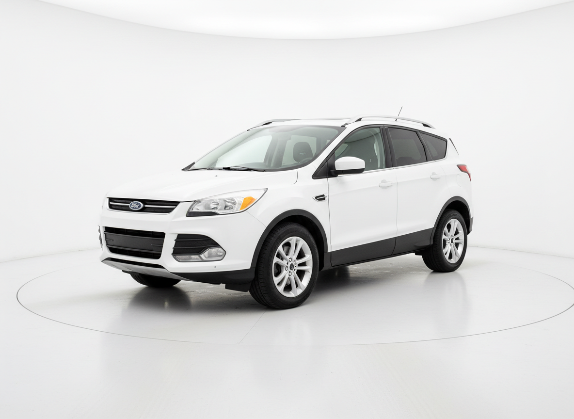 2015 Ford Escape in white
